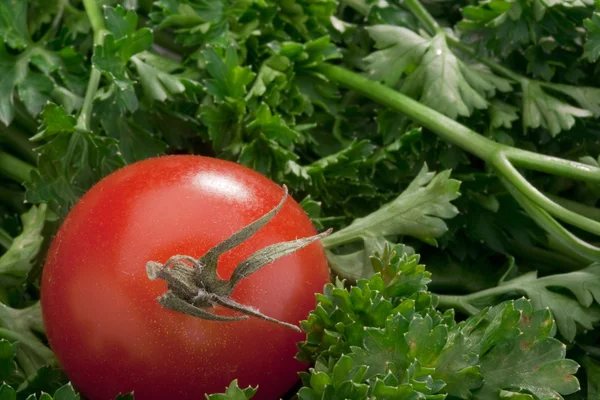 Kleine Rode Tomaten Voor Het Koken Van Diverse Lekkernijen Decoraties — Stockfoto