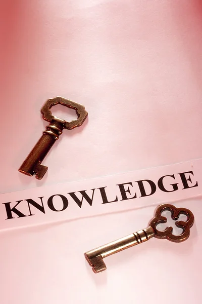 Sleutel tot kennis — Stockfoto