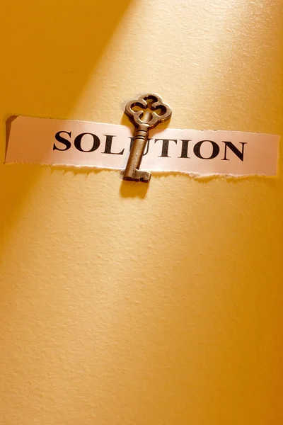 Key to Solution — Stock Photo, Image