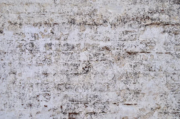Oude witte baksteen muur achtergrond — Stockfoto
