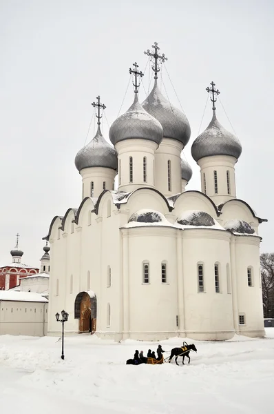 沃洛格达，俄罗斯在圣索菲亚大教堂 — 图库照片