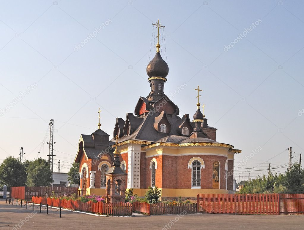 Seraph church in Alexandrov town, Russia