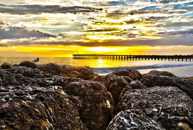 HDR Ventura Pier clipart