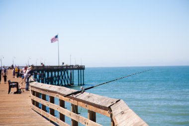 Güney Kaliforniya'nın tarihi ventura pier