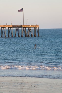 Güney Kaliforniya'nın tarihi ventura pier