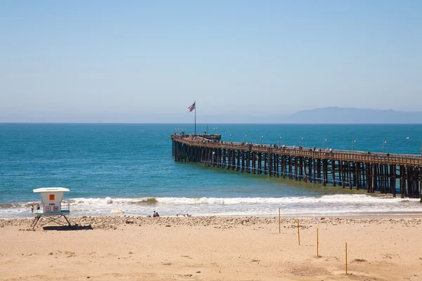 Historiska Ventura Pier Södra Kalifornien — Stockfoto