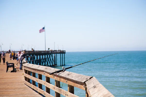 Güney Kaliforniya Nın Tarihi Ventura Pier — Stok fotoğraf