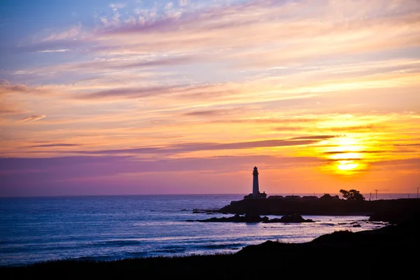 Big Sur. Lighthouse — Stock Photo, Image