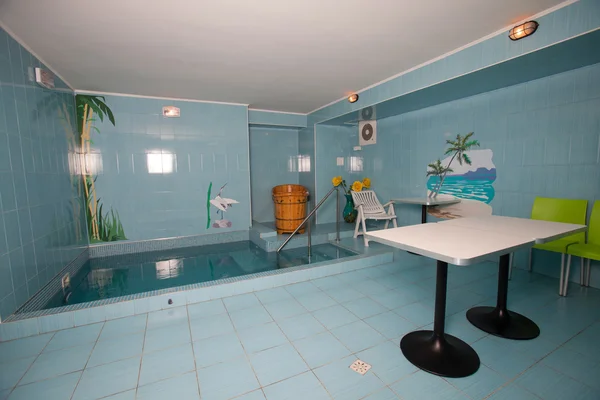 Bathroom with swimming pool — Stock Photo, Image