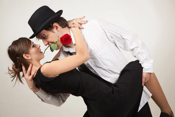 Dance with passion — Stock Photo, Image