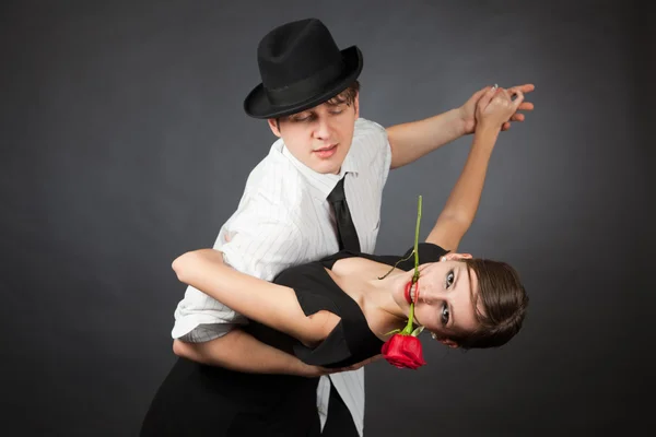 Професійних танцюристи — стокове фото