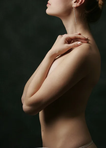 Seksowny sylwetka kobiety — Zdjęcie stockowe