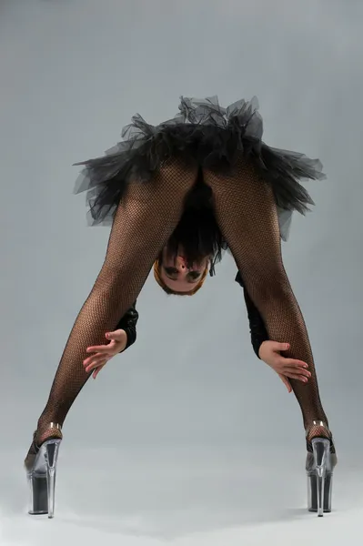 Mujer con piernas sexy — Foto de Stock