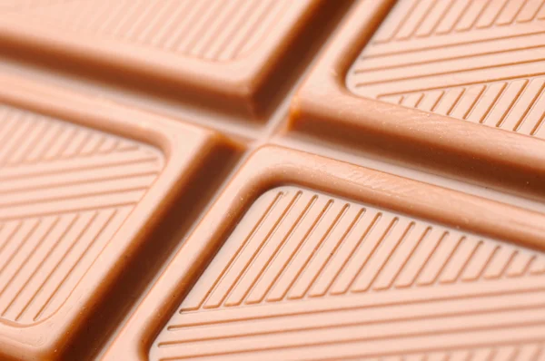 チョコレートのれんが造りのクローズ アップ写真 — ストック写真