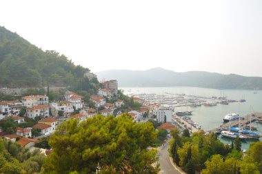 panoramik bir deniz resort city, fethiye, Türkiye