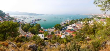 panoramik bir deniz resort city, fethiye, Türkiye