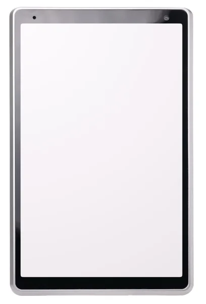 Mobiele Computer Met Touchscreen Monitor Gesneden Met Clipping Pad — Stockfoto