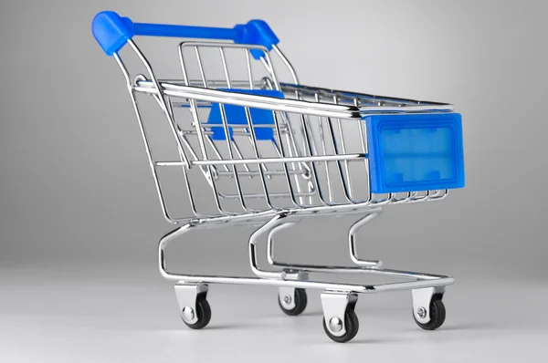 Closeup Shopping Cart — Stock Photo, Image