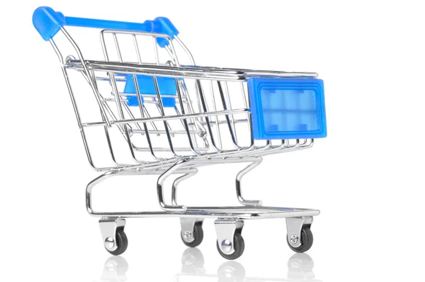 Closeup Shopping Cart — Stockfoto
