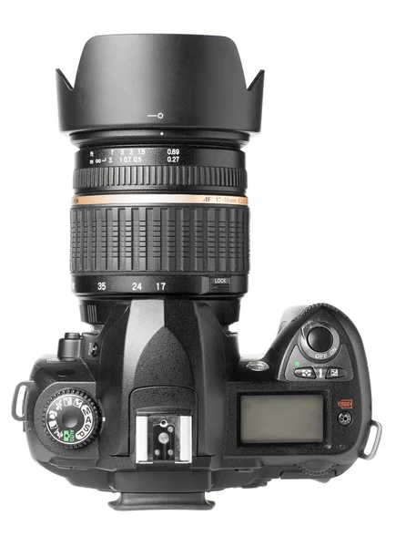 Professional Digital Photo Camera Isolated White — Stock Photo, Image