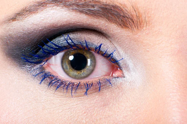 Female eye macro — Stock Photo, Image
