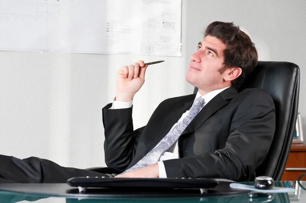 Businessman at office — Stock Photo, Image