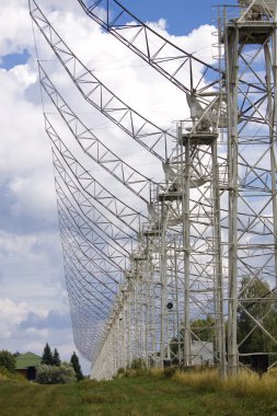 Rusya. Pushchino Radyo Astronomi Gözlemevi. Teleskop dkr 1000