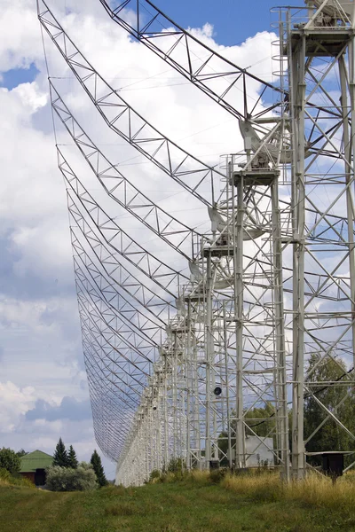 Россия Пущинская Радиоастрономическая Обсерватория Телескоп Dkr 1000 — стоковое фото