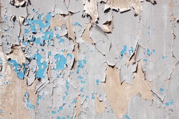 stock image Peeling paint on an old wall house