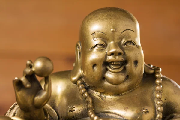 Figurine Cheerful Hotei — Stock Photo, Image