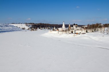 Russian monastery clipart