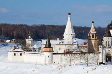 Russian monastery clipart