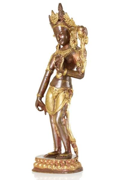 Ancient Statuette of Parvati — Stock Photo, Image