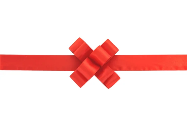 Arco de regalo rojo — Foto de Stock