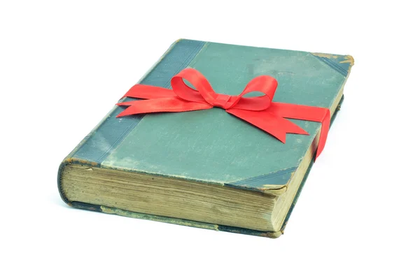 Book with ribbon — Stock Photo, Image