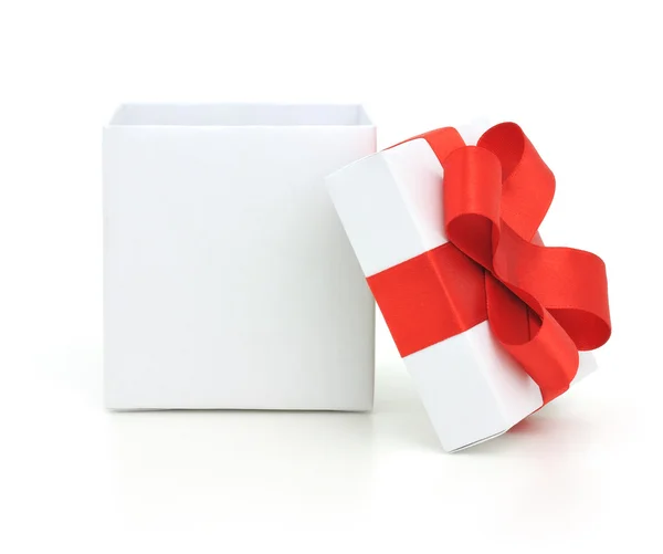 Caja de regalo abierta Imagen de stock