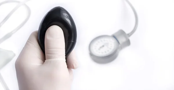 stock image Measurement of an internal blood pressure