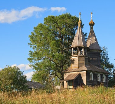 Kuzey Rusya'nın eski ahşap Şapeli