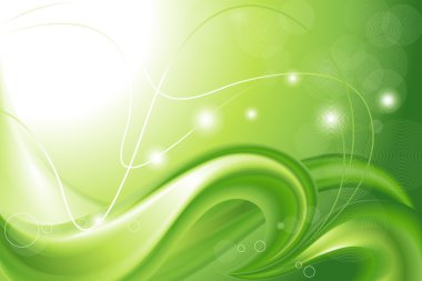 Abstract green background clipart