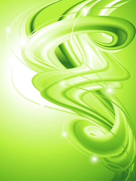 Abstrakter grüner Hintergrund — Stockvektor