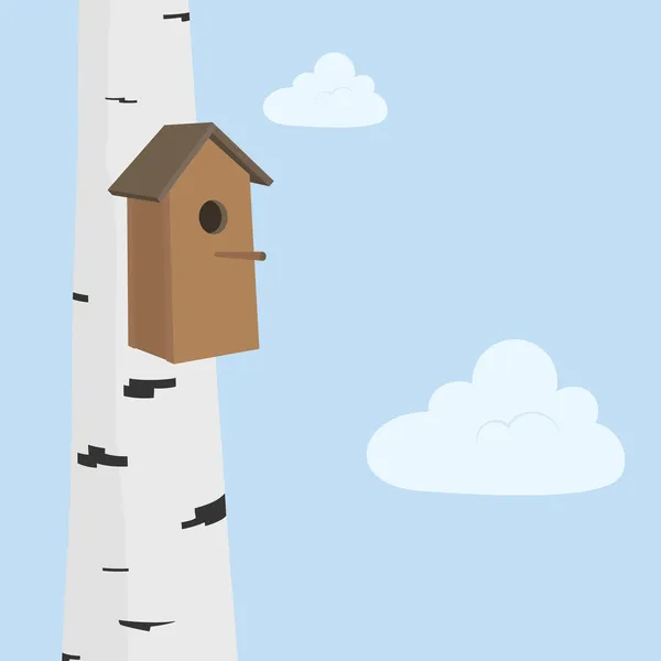 stock vector Birdhouse