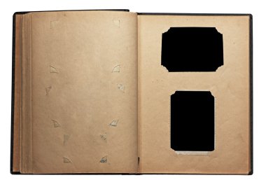 Old photo album clipart