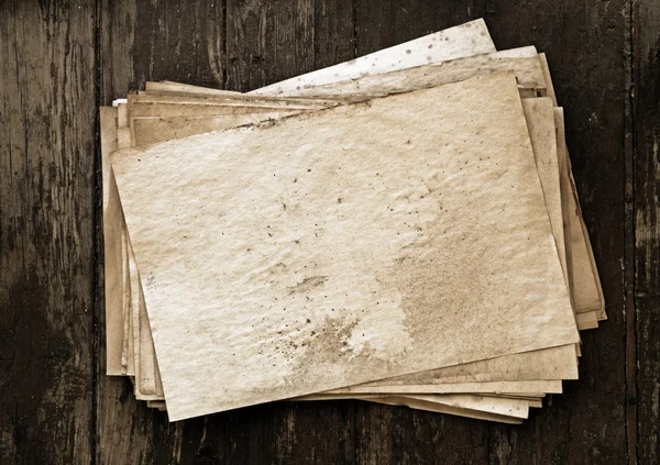 Stack of old papers — Stock Photo, Image