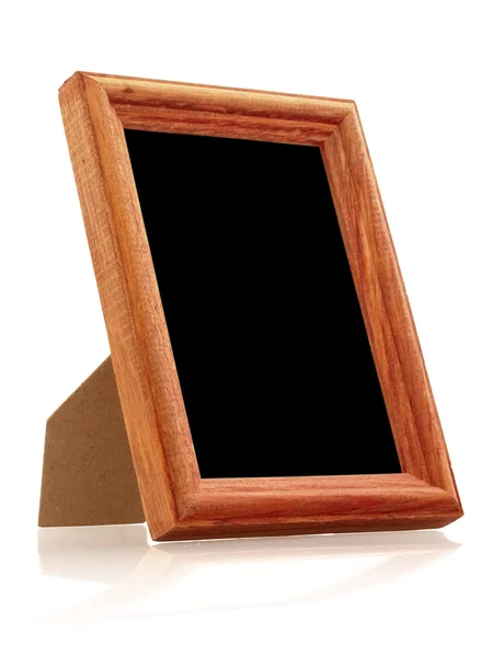 Vintage wooden photo frame — Stock Photo, Image