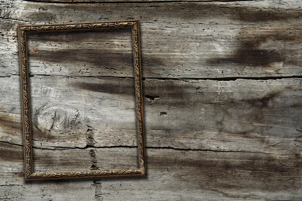 Cornice su sfondo in legno — Foto Stock
