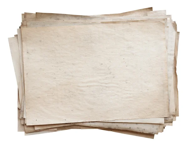 Stos starych dokumentów — Zdjęcie stockowe