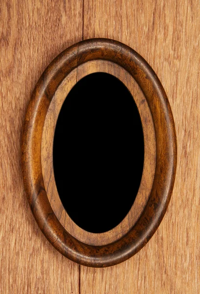 Moldura fotográfica oval — Fotografia de Stock
