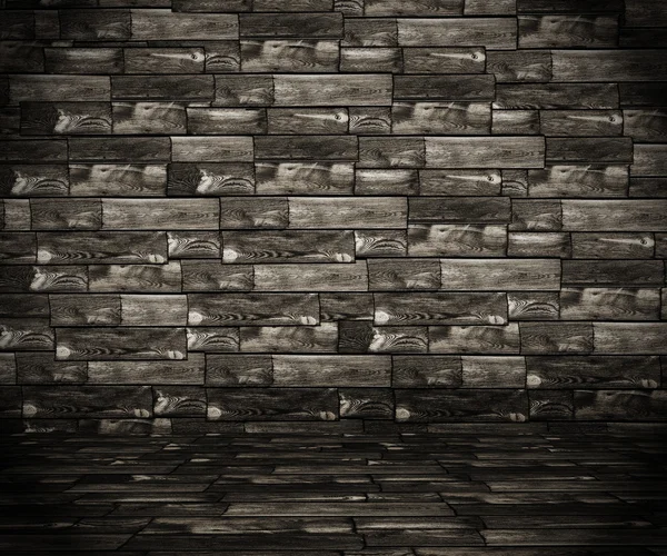 Fából készült ággyal — Stock Fotó