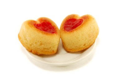 un kalp şeklinde pişirme