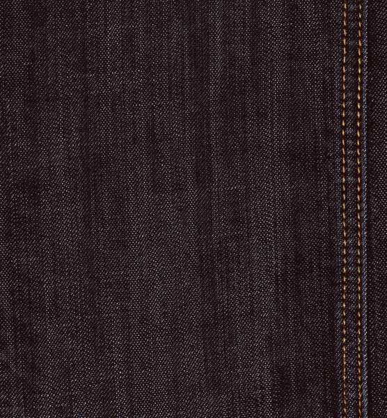 Schwarze Jeans Denim Textur — Stockfoto